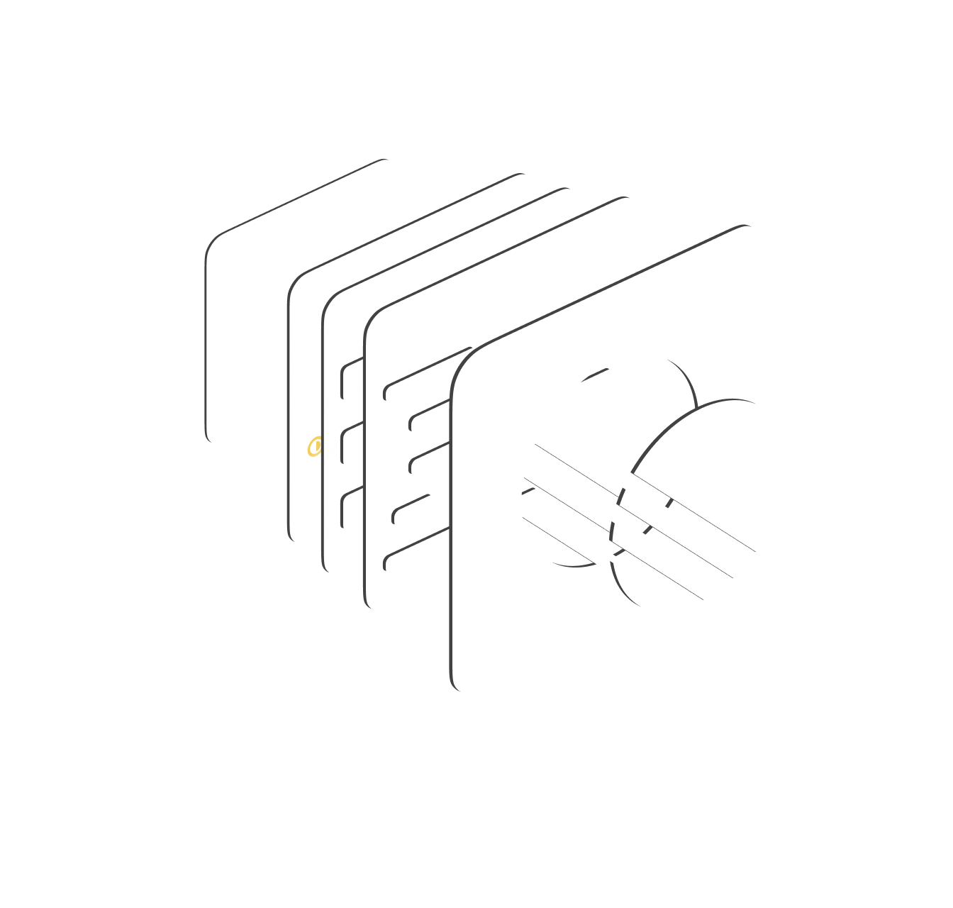 Production-ready applications with full-stack architecture illustration
